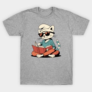 Smurf Cat - Reading book T-Shirt